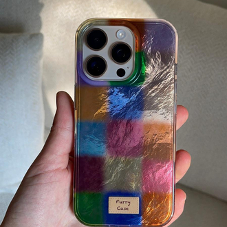 iPhone 14 Pro/ 15 Pro Mosaic Telefon Kılıfı 