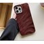 iPhone 16 Pro Max Bordo Dalga Telefon Kılıfı