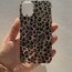 iPhone 16 Plus Leopar Telefon Kılıfı