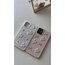 iPhone 14 Plus/ 15 Plus Kurdele Pembe Telefon Kılıfı