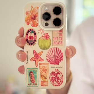 iPhone 14 Plus Tropikal Telefon Kılıfı 