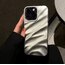 iPhone 11 Gümüş Dalga Telefon Kılıfı