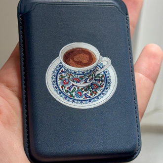 Türk Kahvesi Magsafe Kartlık