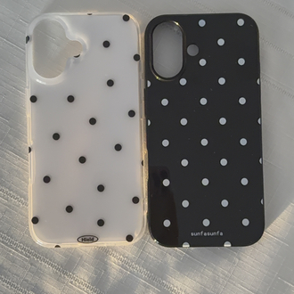 iPhone 17 Pro Dalmaçya Beyaz Telefon Kılıfı