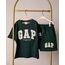 GAP Punch Baskılı Koyu Yeşil Şortlu Takım