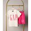 GAP Pembe Baskılı Şortlu Takım