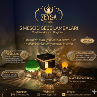 Işıklı Üç Mescid Set