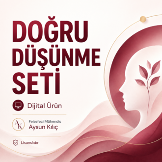 DOĞRU DÜŞÜNME SETİ l 3 Çalışma Bir Arada