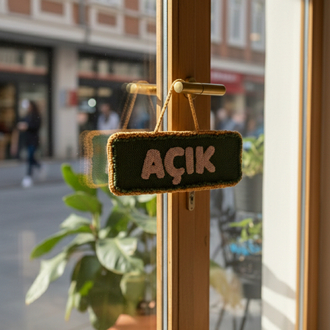Punch Açık Kapalı Yazısı
