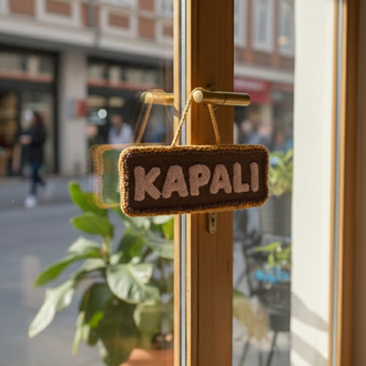 Punch Açık Kapalı Yazısı