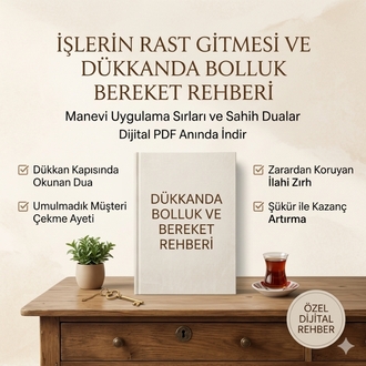 İşlerin Rast Gitmesi ve Dükkanda Bolluk Bereket Rehberi (Uygulamalı Özel PDF)