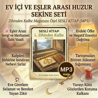 Ev İçi ve Eşler Arası Huzur Sekine Seti (Uygulamalı Sesli MP3 Dinleti)