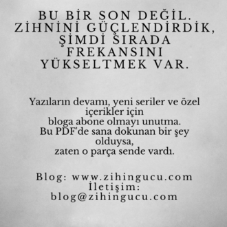 21 Günde Zihnini Güçlendir