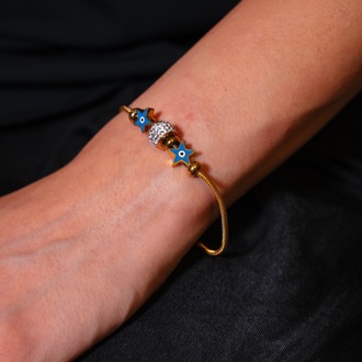 Yıldız Charm Gold Bileklik