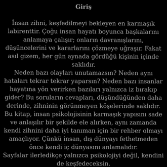 İçsel güç ve Psikoloji