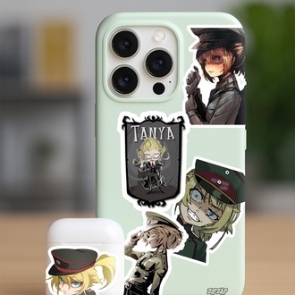  Youjo Senki Anime Sticker Paketi (20 Sticker)