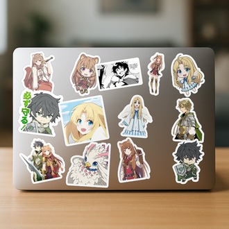 The Rising Of The Shield Hero (Tate no Yuusha no Nariagari) Anime Sticker Paketi (20 Sticker)