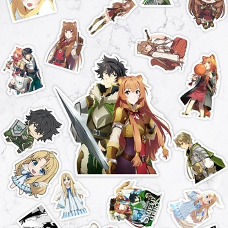 The Rising Of The Shield Hero (Tate no Yuusha no Nariagari) Anime Sticker Paketi (20 Sticker)