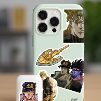JoJo no Kimyou na Bouken part 3 Anime Sticker Paketi (25 Sticker)
