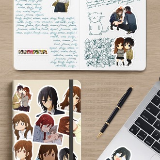 Horimiya Anime Sticker Paketi (25 Sticker)