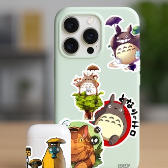 Totoro Ghibli Anime Sticker Paketi (20 Sticker)