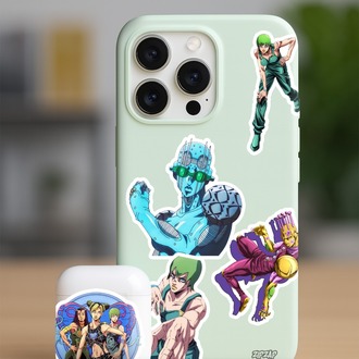 JoJo no Kimyou na Bouken part 6 Anime Sticker Paketi (25 Sticker)