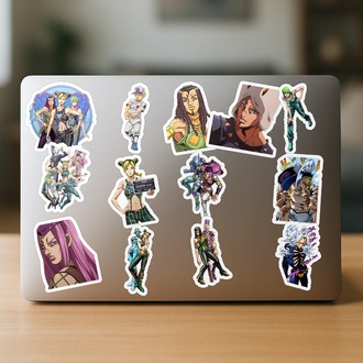 JoJo no Kimyou na Bouken part 6 Anime Sticker Paketi (25 Sticker)