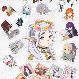 Sousou no Frieren Anime Sticker Paketi (25 Sticker)