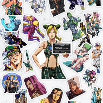 JoJo no Kimyou na Bouken part 6 Anime Sticker Paketi (25 Sticker)