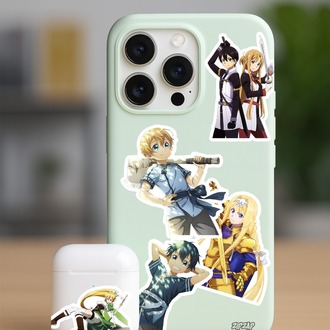 Sword Art Online Anime Sticker Paketi (20 Sticker)