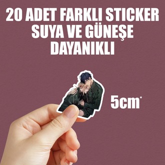 Violet Evergarden Anime Sticker Paketi (20 Sticker)
