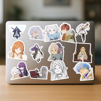 Sousou no Frieren Anime Sticker Paketi (25 Sticker)