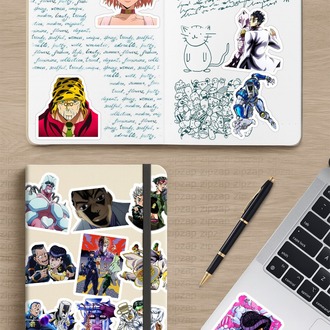  JoJo no Kimyou na Bouken part 4 Anime Sticker Paketi (25 Sticker)