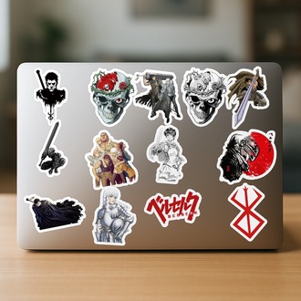  Berserk  Anime Sticker Paketi (22 Sticker)