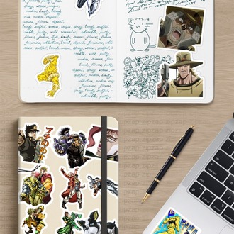 JoJo no Kimyou na Bouken part 3 Anime Sticker Paketi (25 Sticker)