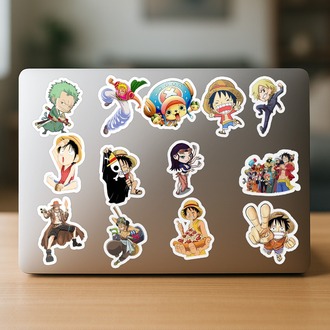 One Piece Anime Sticker Paketi (20 Sticker)