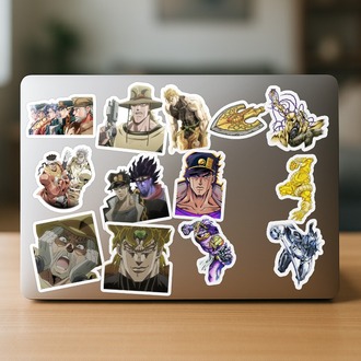 JoJo no Kimyou na Bouken part 3 Anime Sticker Paketi (25 Sticker)