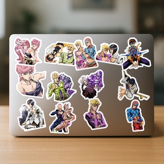 JoJo no Kimyou na Bouken part 5 Anime Sticker Paketi (25 Sticker)