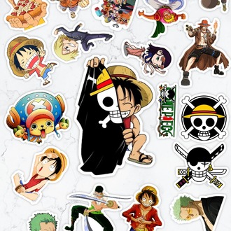 One Piece Anime Sticker Paketi (20 Sticker)