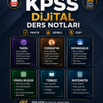 2026 KPSS FULL PAKET