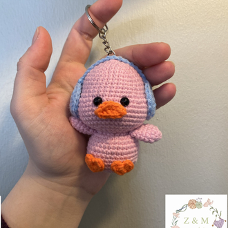 Amigurumi Civciv Anahtarlık