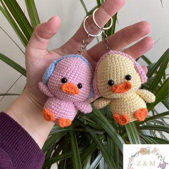 Amigurumi Civciv Anahtarlık