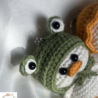 Amigurumi Ördek Anahtarlık