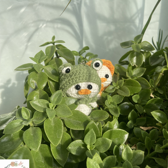 Amigurumi Ördek Anahtarlık