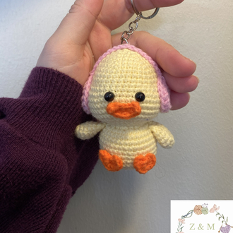 Amigurumi Civciv Anahtarlık