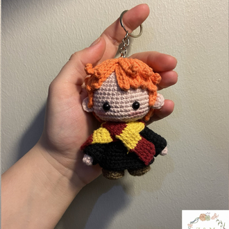 Ron Weasley Amigurumi Anahtarlık
