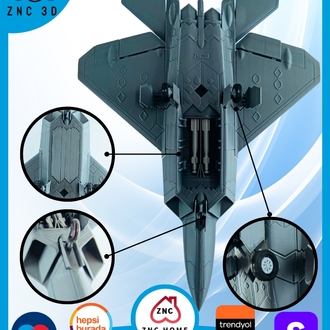 F-22 Raptor Maket Uçak