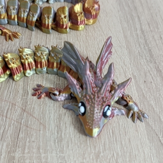 ejderha, alev desenli, 70cm