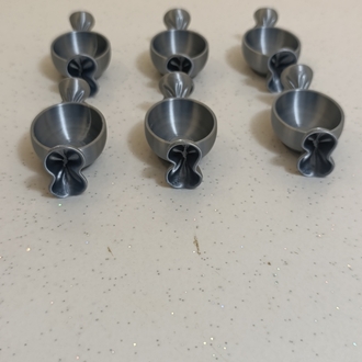 kahve sunumluk, 6 lı set