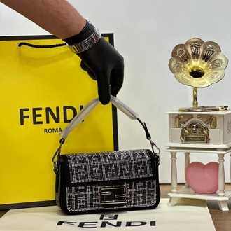 Fendi Baguette Mini Sequnis or Crystals bag✨
